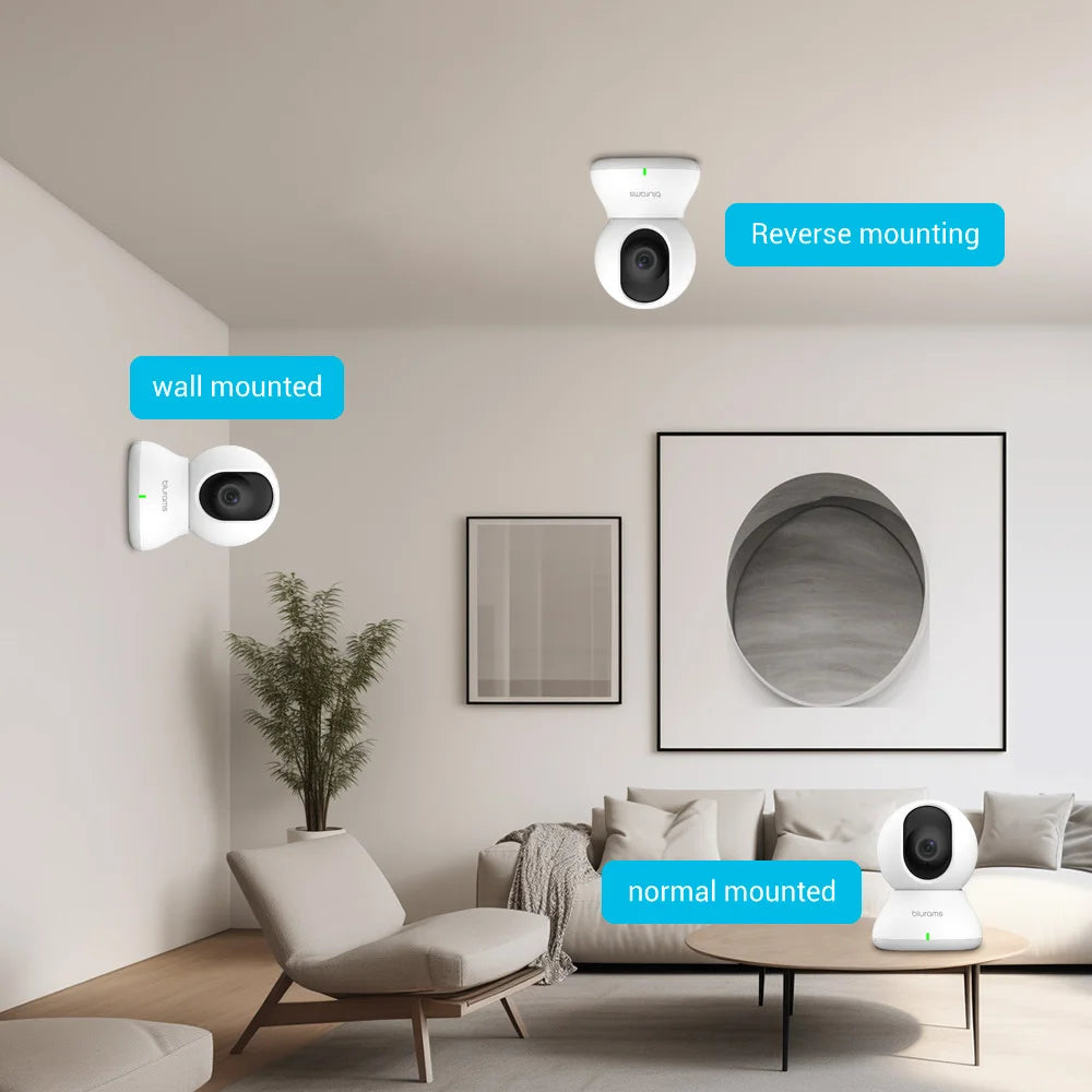 BLURAMS A31S Dome Flare 3MP Smart Home Security Camera