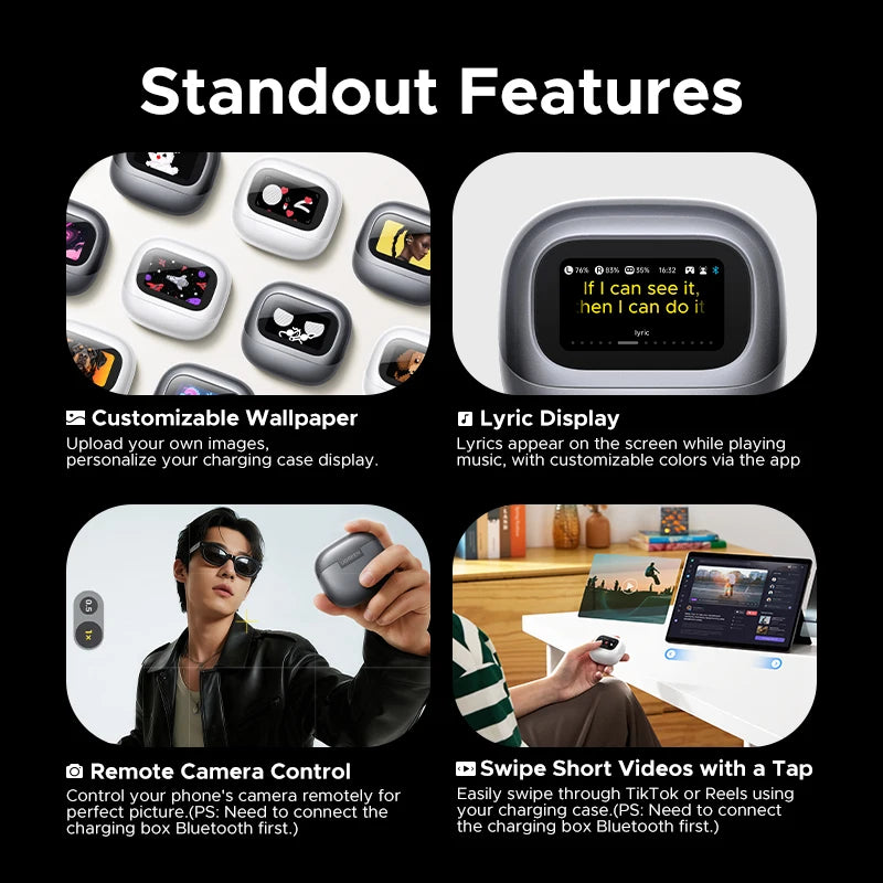 UGREEN LightBuds Magic Noice Cancelling Bluetooth Wireless Earphones