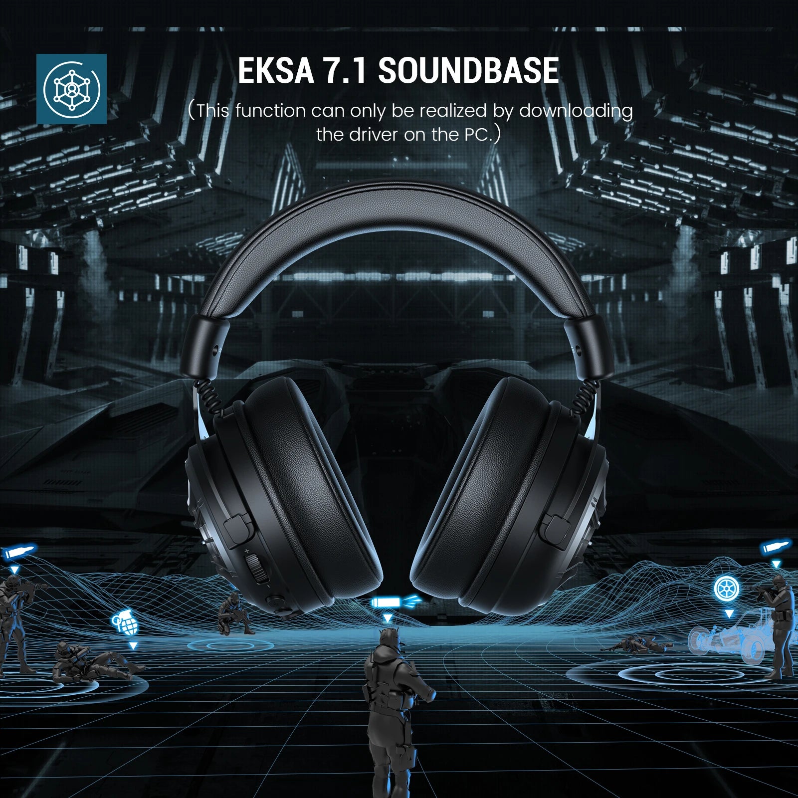 EKSA E5000 StarEngine Bluetooth Wireless Gaming Headset