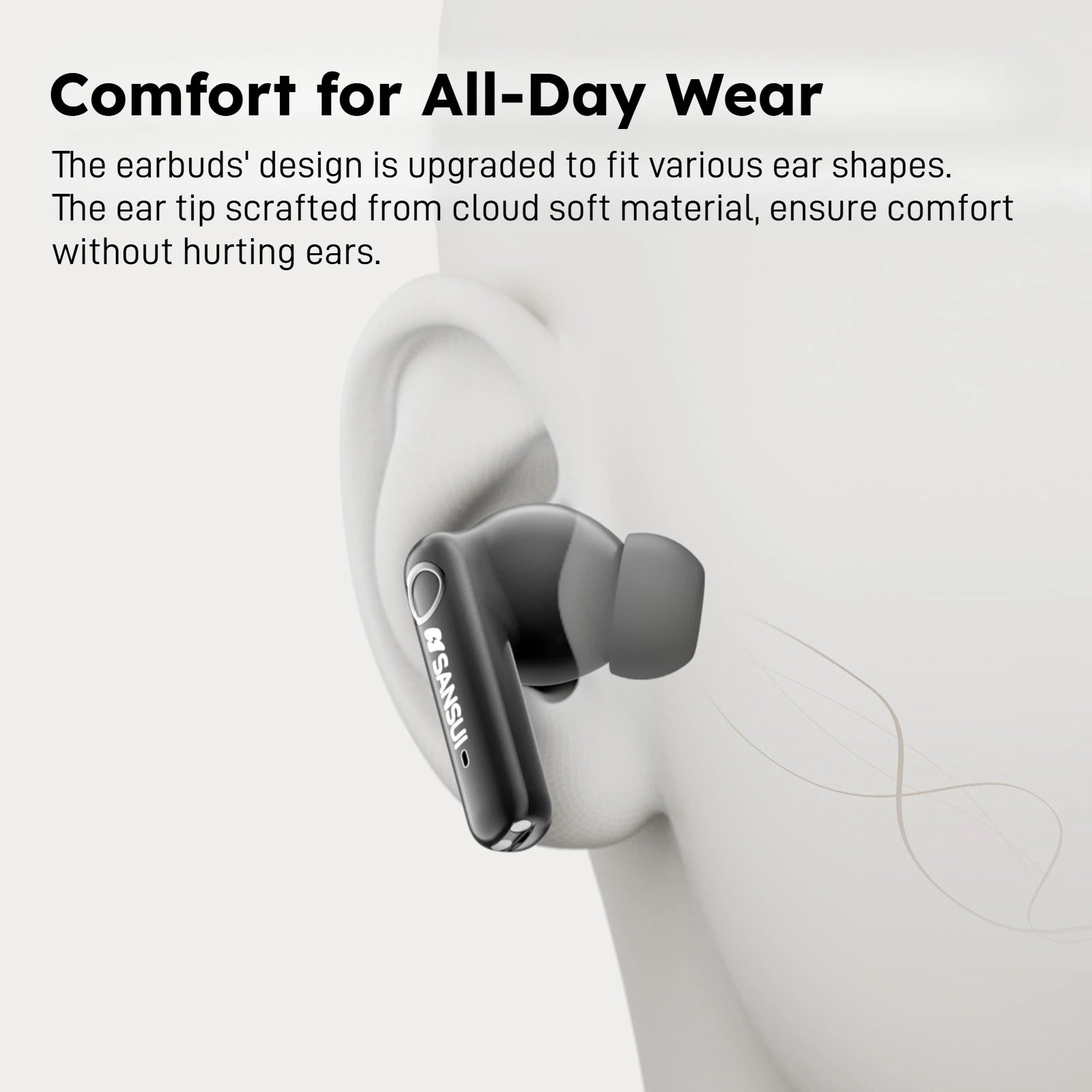 SANSUI W66 TWS Bluetooth Wireless Earphones