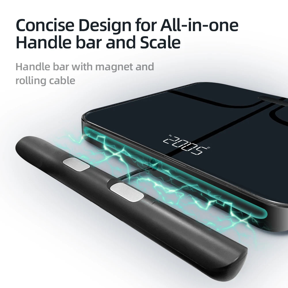 FITDAYS FI2211WB Bluetooth Smart Body Scales - Blue