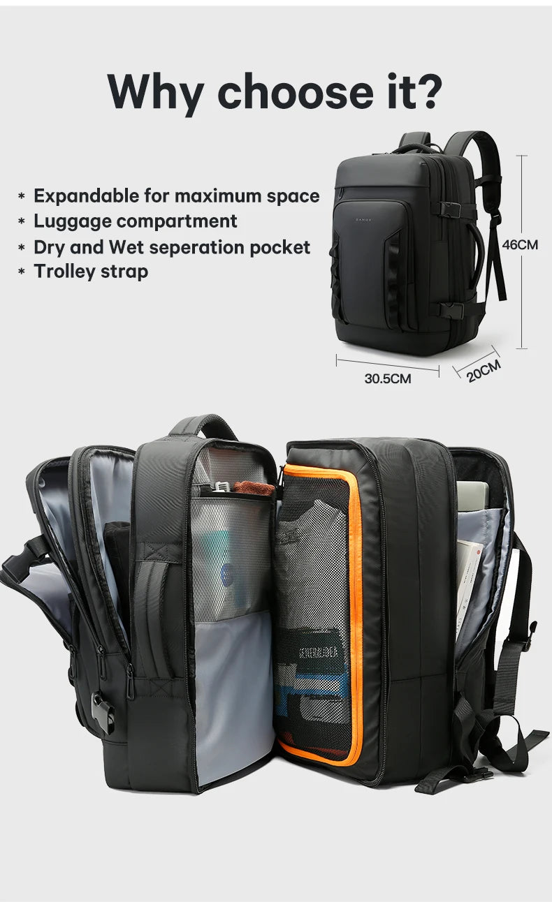 BANGE BG-3055 Professional Laptop Bag & Travel Rucksack