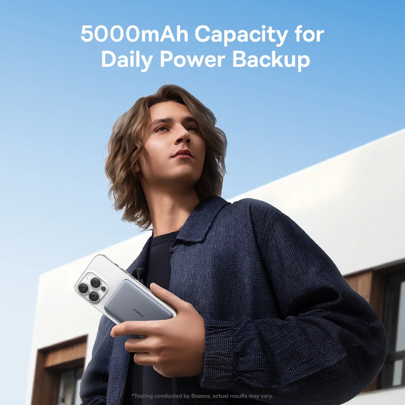 BASEUS PicoGo AM41 5000mAh Magnetic Portable Charger and Power Bank