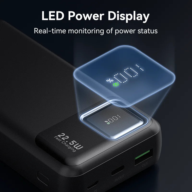 KUULAA 22.5W 20000mAh Fast Charging Portable Charger and Power Bank