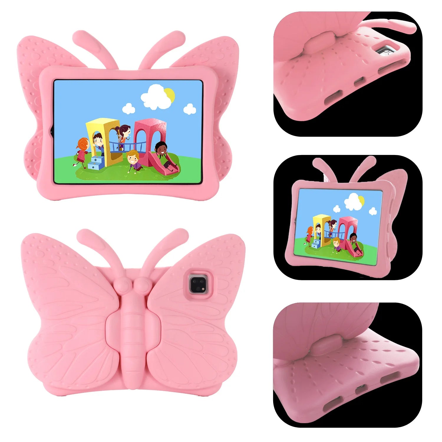 Butterfly Shockproof and Protective iPad Case for Kids