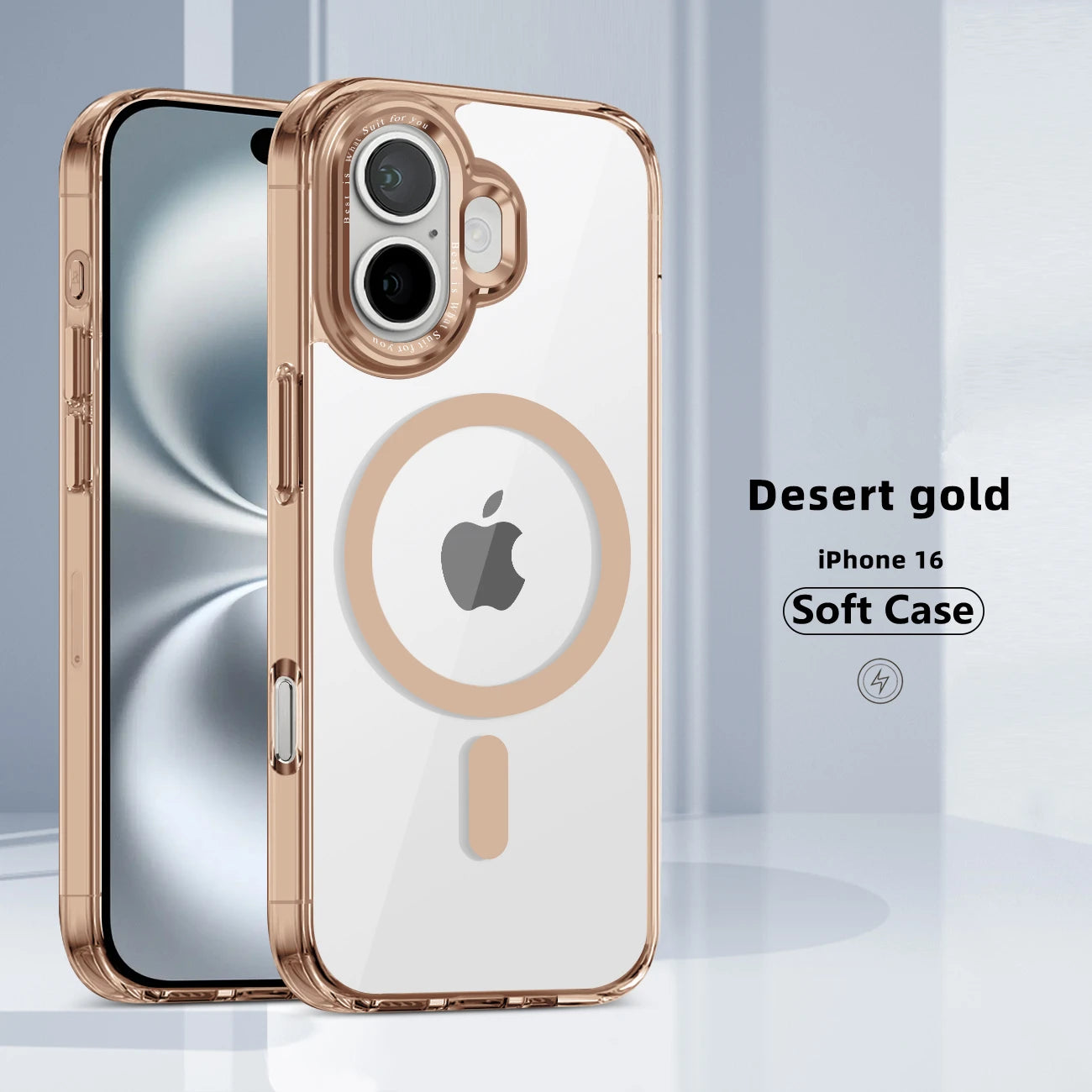 Translucent Magnetic Matte Case for Apple iPhone