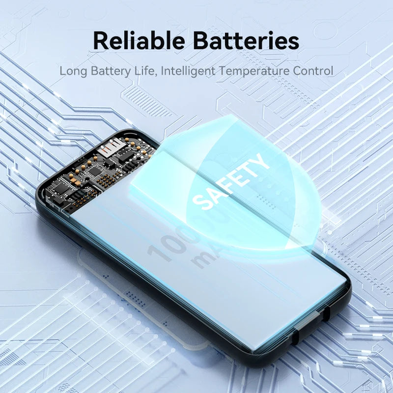 KUULAA 22.5W 10000mAh Fast Charging Portable Charger and Power Bank