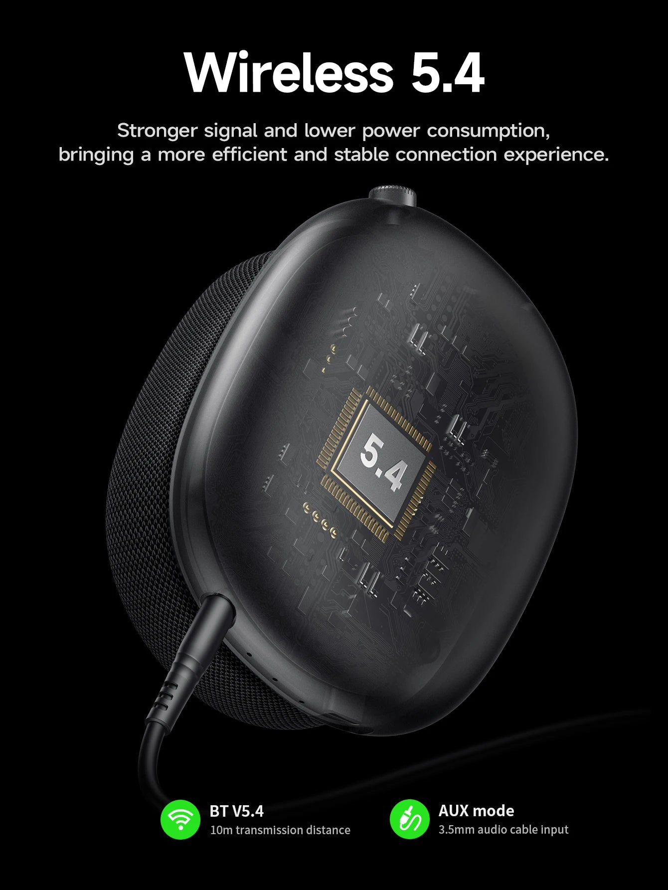 HOCO W55 Plus Noise Cancelling Bluetooth Wireless Headphones