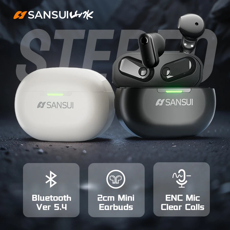 SANSUI W97 TWS Bluetooth Wireless Earphones