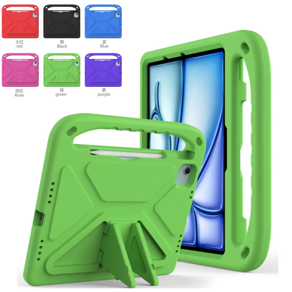 Shockproof and Protective iPad Case and Stand for Kids