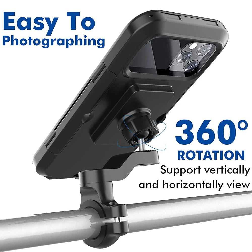 UNTOOM 360° Universal Magnetic Waterproof Bike Phone Mount