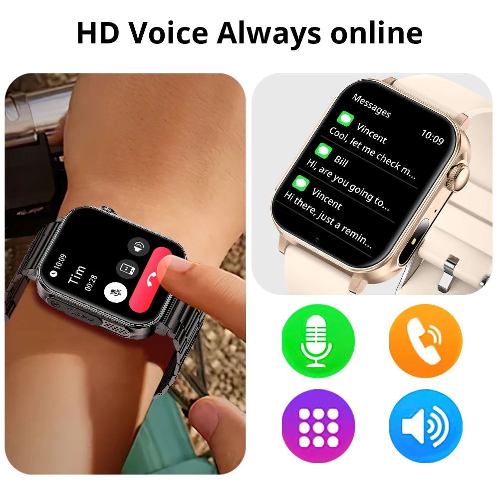 COLMI P80 1.83" HD Smart Watch with Flashlight