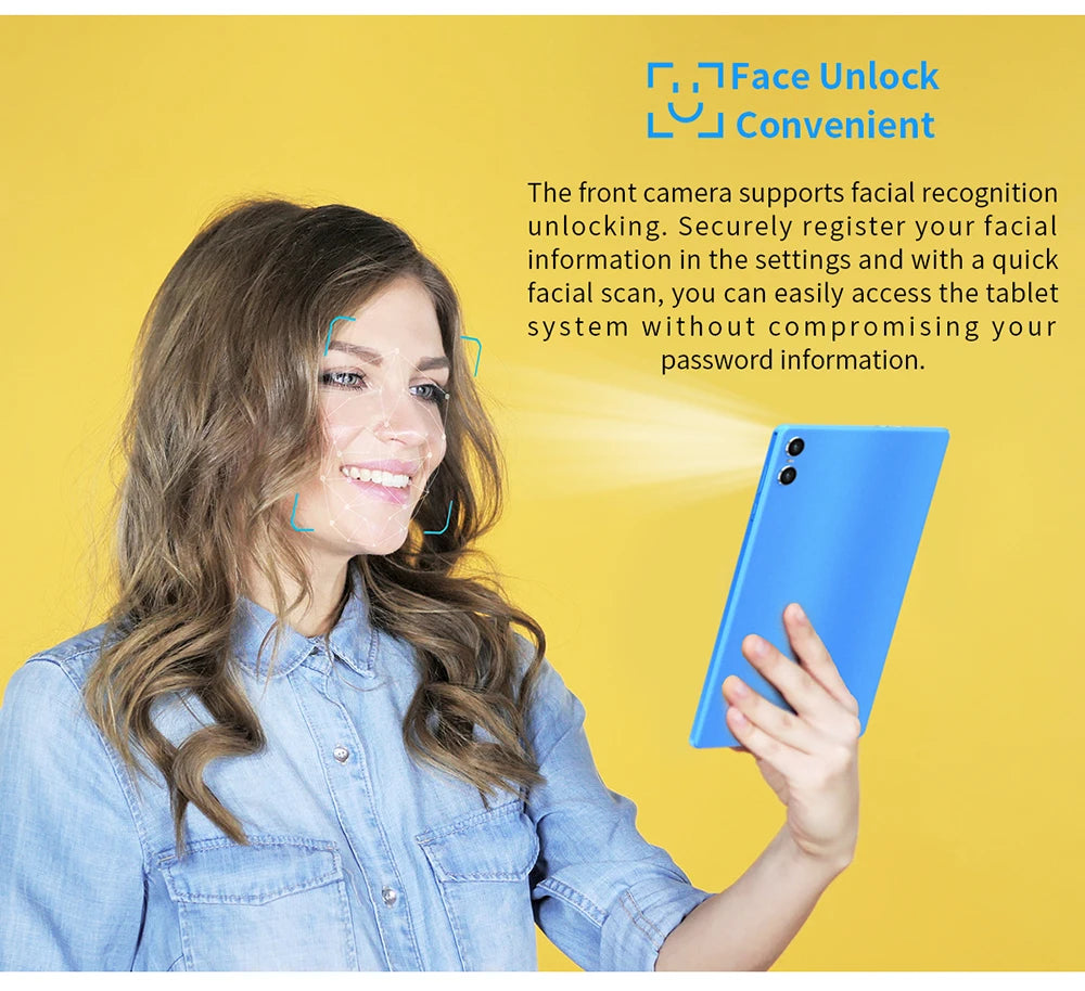 TECLAST P26T 10.1" Android Tablet - 128GB, Blue