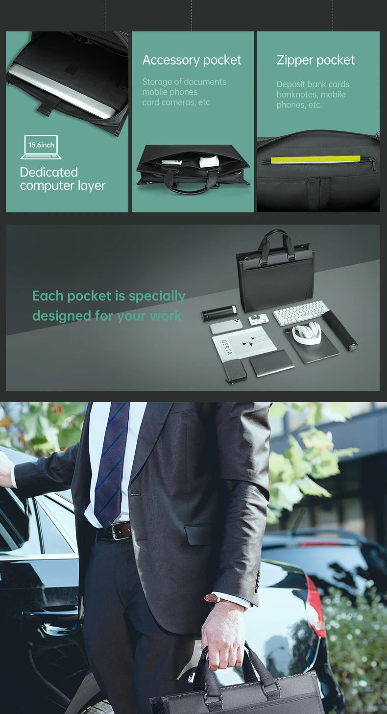 MARK RYDEN MR8003 Multifunctional Business Laptop Bag