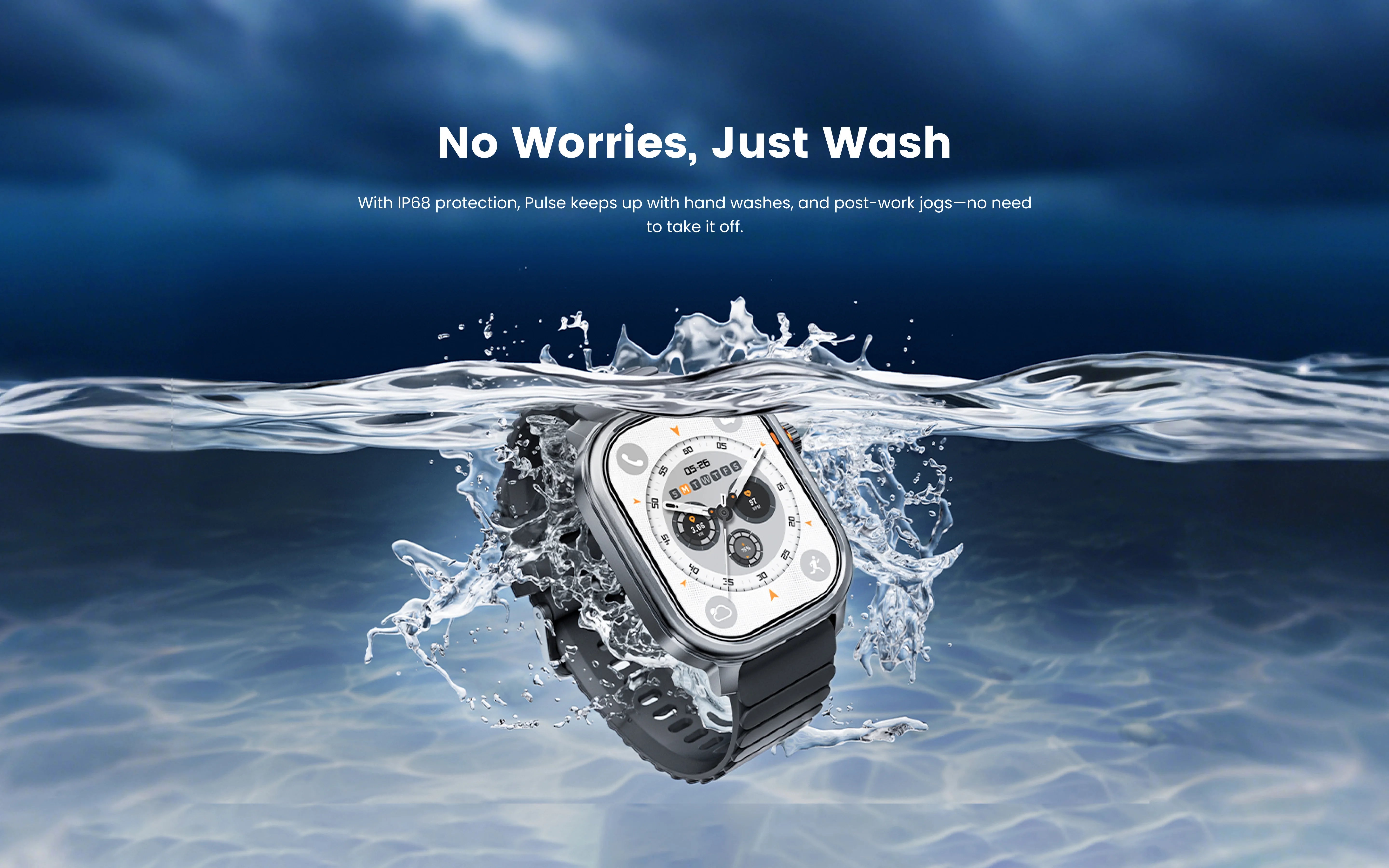 KOSPET Pulse 1.96" AMOLED Smart Watch