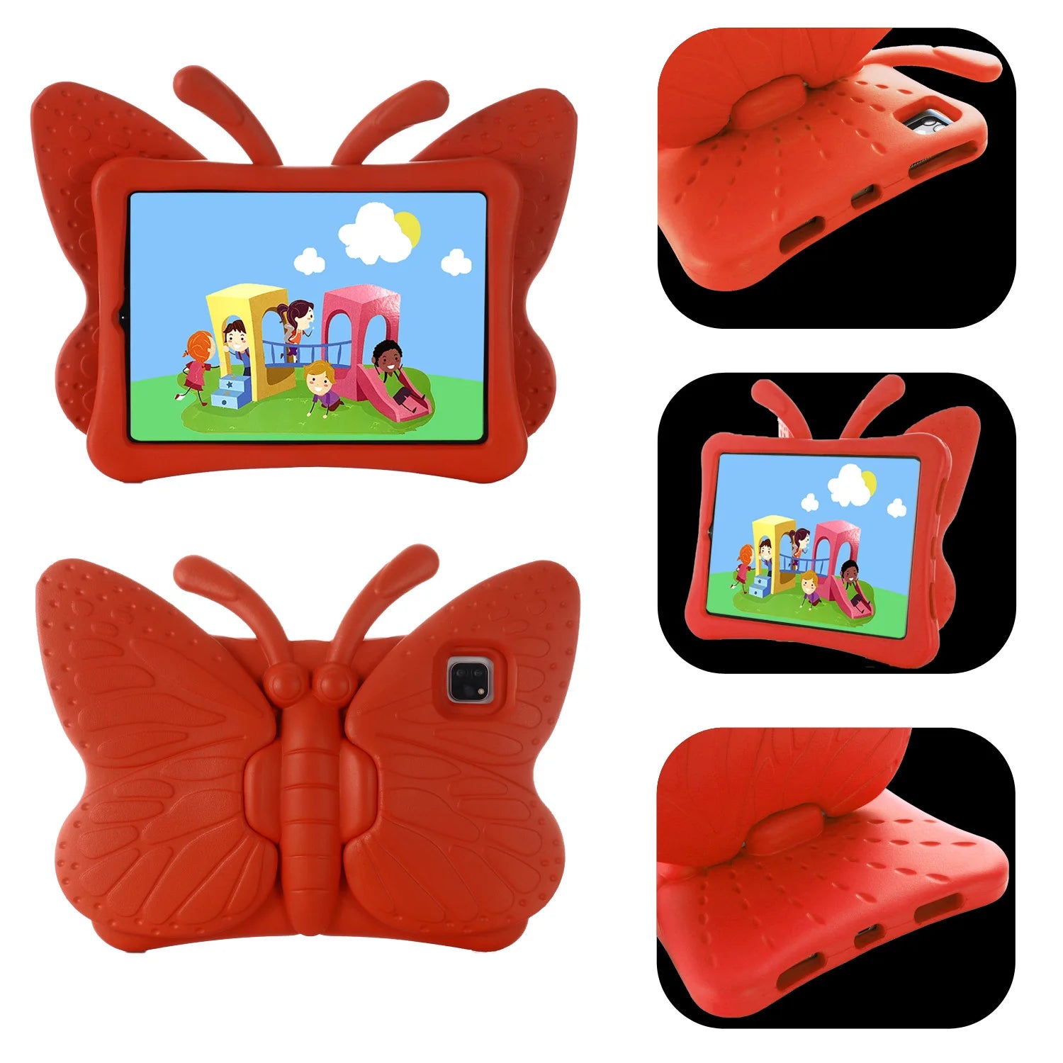 Butterfly Shockproof and Protective iPad Case for Kids