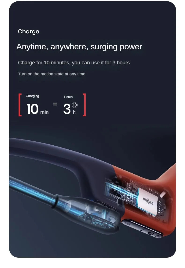 SHOKZ OpenSwim Pro Bone Conduction Open-Ear Headphones