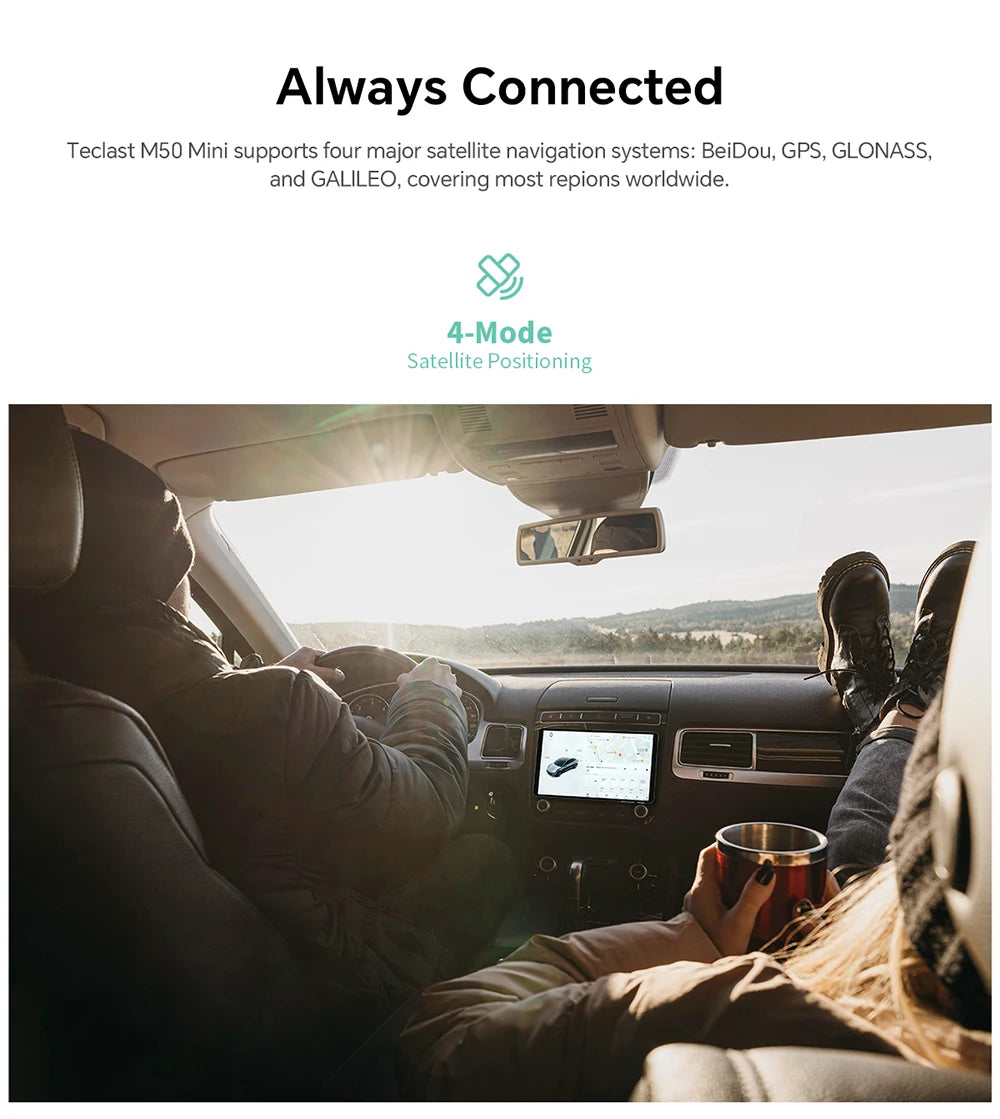 TECLAST M50 Mini 8.7" WiFi Android Tablet - 128GB, Green