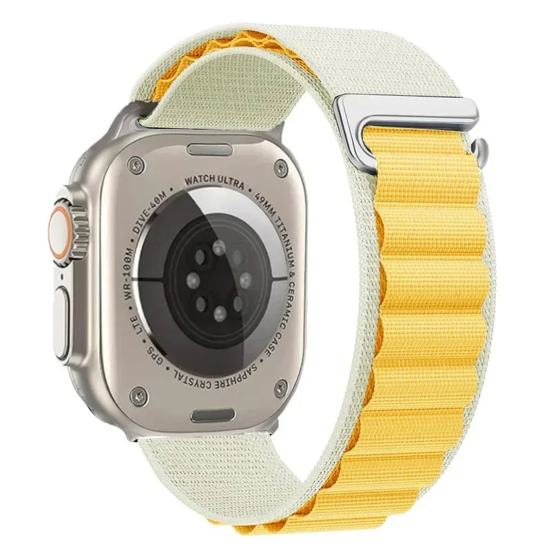 apple smart watch metal strap