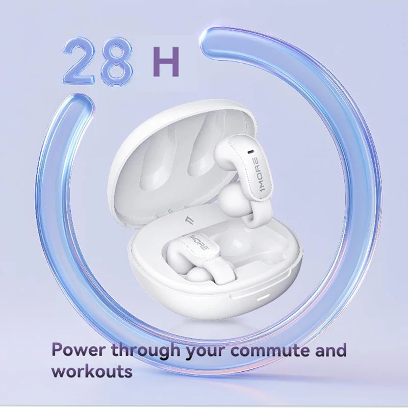 1MORE S12 Bluetooth Wireless Open Ear Clip-On Earbuds