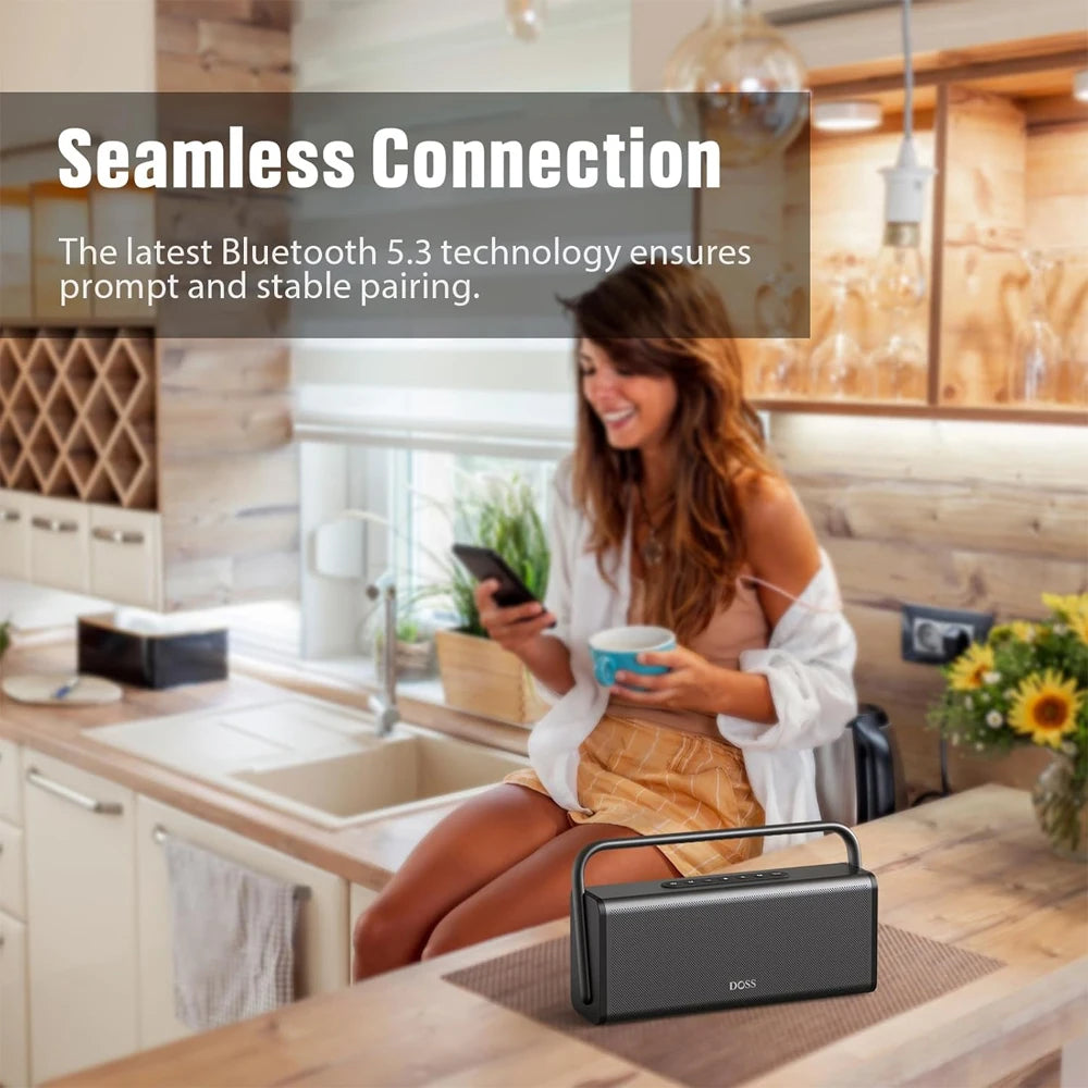 DOSS SoundBox XL Pro Portable Bluetooth Wireless Speaker