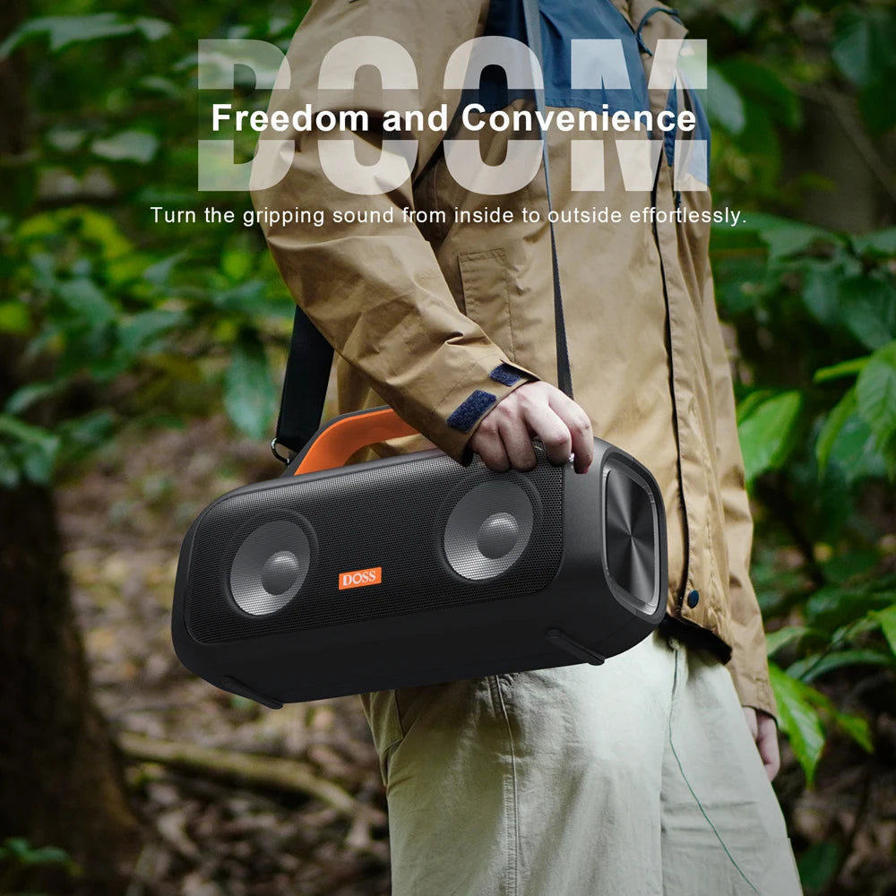DOSS Extreme Boom S Portable Bluetooth Wireless Speaker