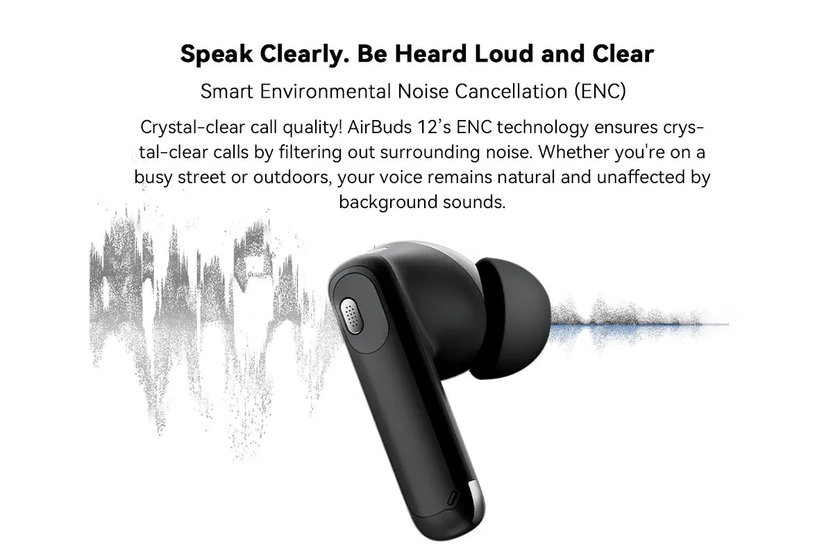 BLACKVIEW AirBuds 12 TWS Bluetooth Wireless Earphones
