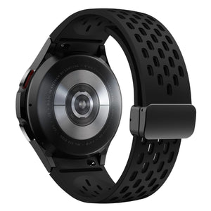 Silicone Strap with Magnetic Buckle for Samsung Galaxy Watch
