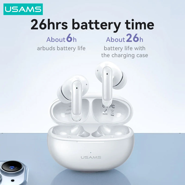 USAMS XD18 TWS Bluetooth Wireless Earphones
