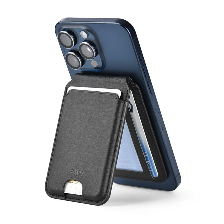 WiWU Folding Leather MagSafe® Wallet for Apple iPhone
