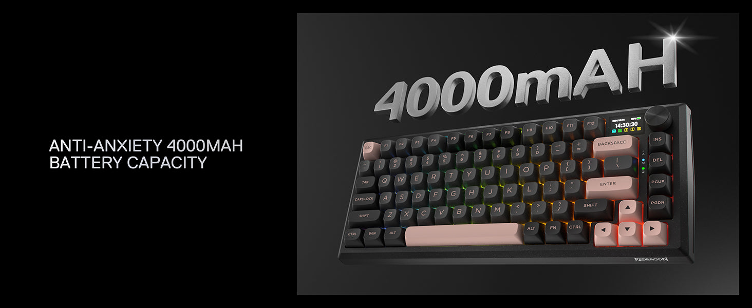 REDRAGON Eclipse K720 Pro Bluetooth Wireless Gaming Keyboard